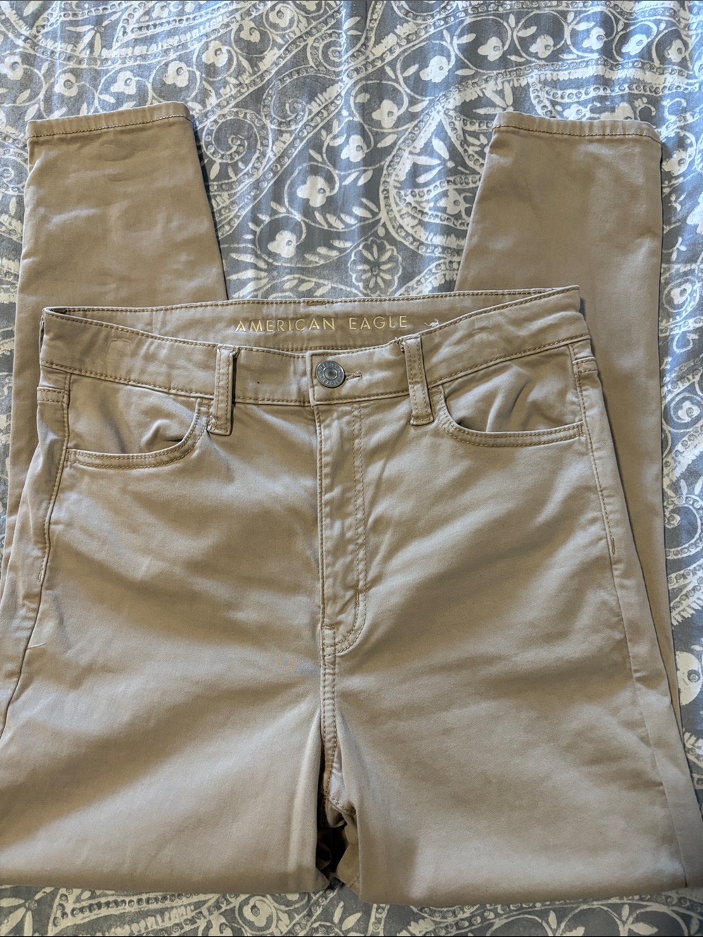 American Eagle Outfitters Taupe Jeggings
